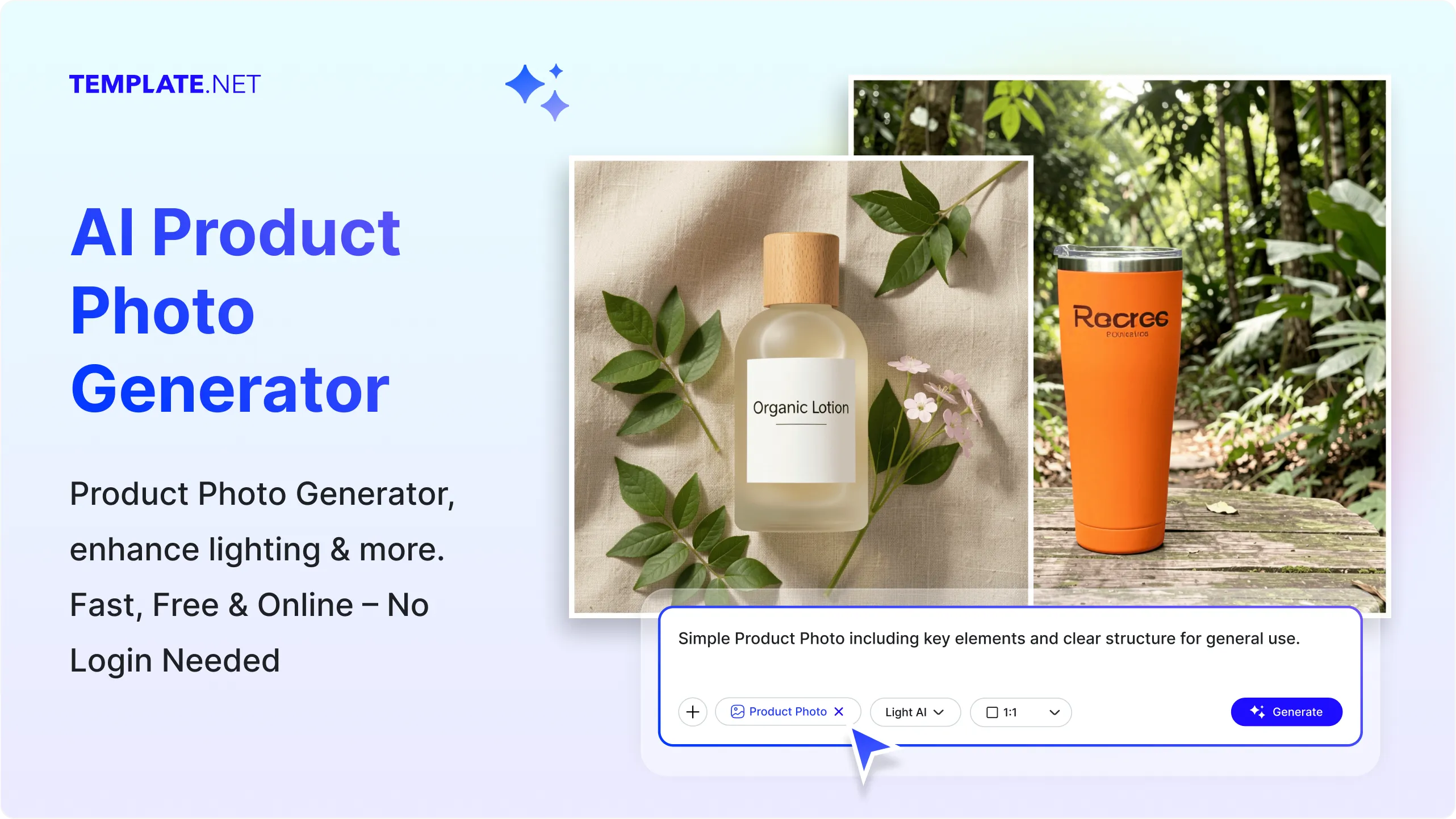 Free AI Product Photo Generator, Create Product Photo Designs Online